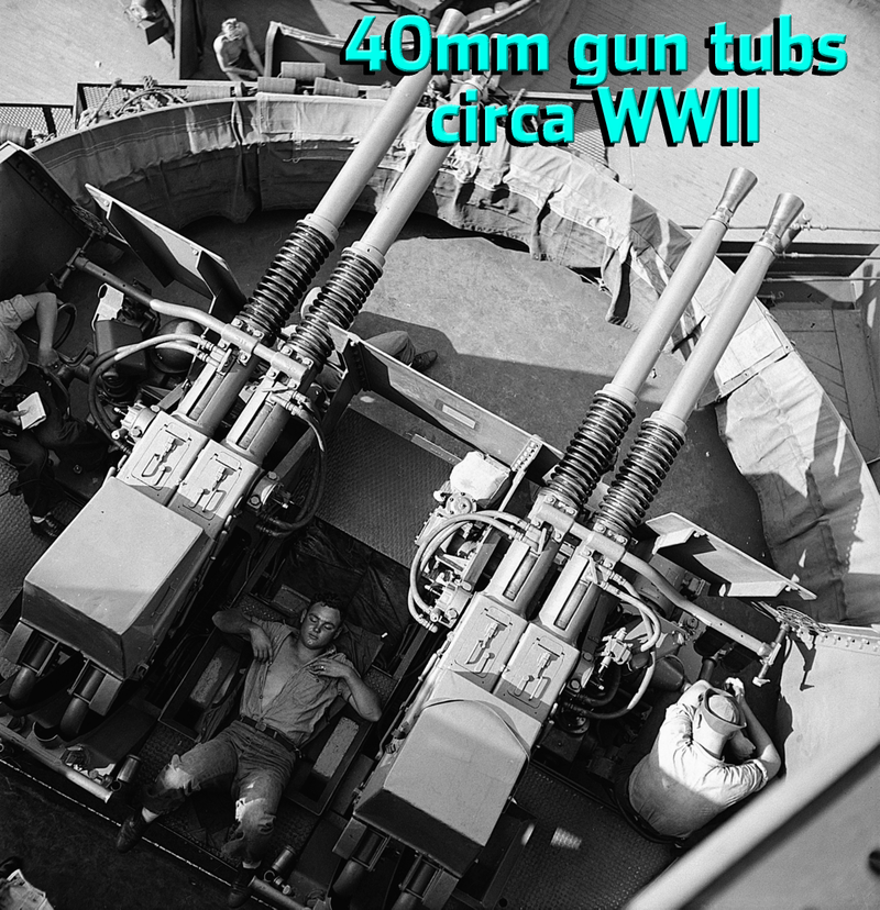 Illustration for article titled This US Navy Battleship Sported Two Swimming Pools